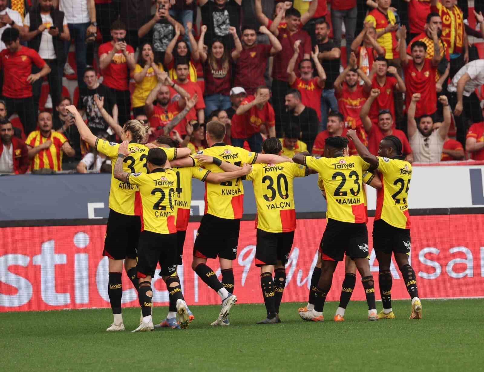 SPOR TOTO 1. LİG EKİPLERİNDEN GÖZTEPE, 15 TEMMUZ CUMARTESİ GÜNÜ