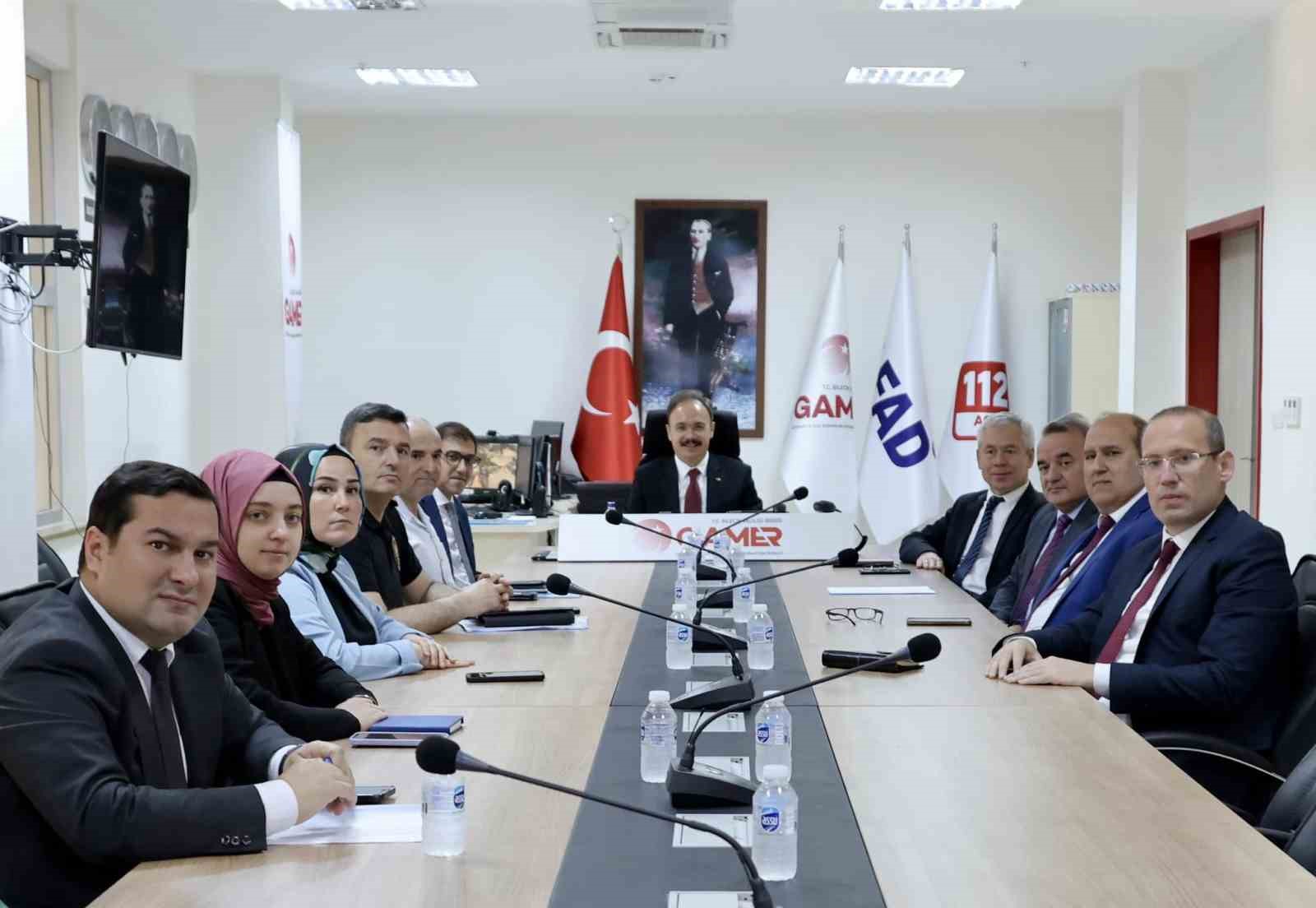 BİLECİK İL GÜVENLİK VE ASAYİŞ KOORDİNASYON TOPLANTISI, BİLECİK VALİSİ DR.