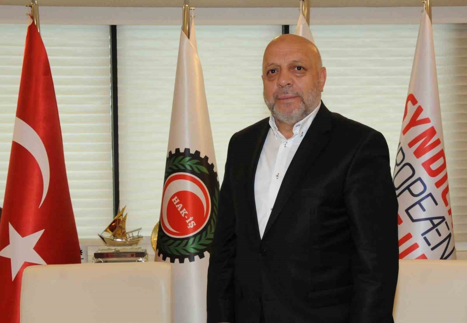 HAK-İŞ GENEL BAŞKANI MAHMUT ARSLAN, KURBAN BAYRAMI DOLAYISIYLA MESAJ YAYIMLADI