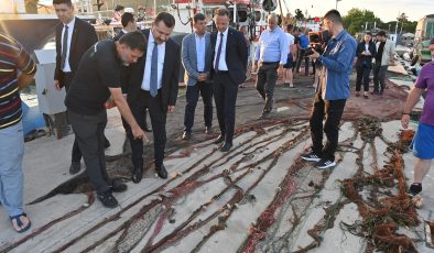 50 bin metrekare hayalet ağ denizlerden arındırıldı