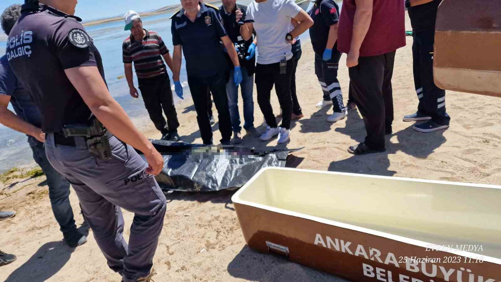 HİRFANLİ BARAJ’INDA SABAH 07.00 SULARINDA R.Ş (63) ADLI VATANDAŞ EŞİ