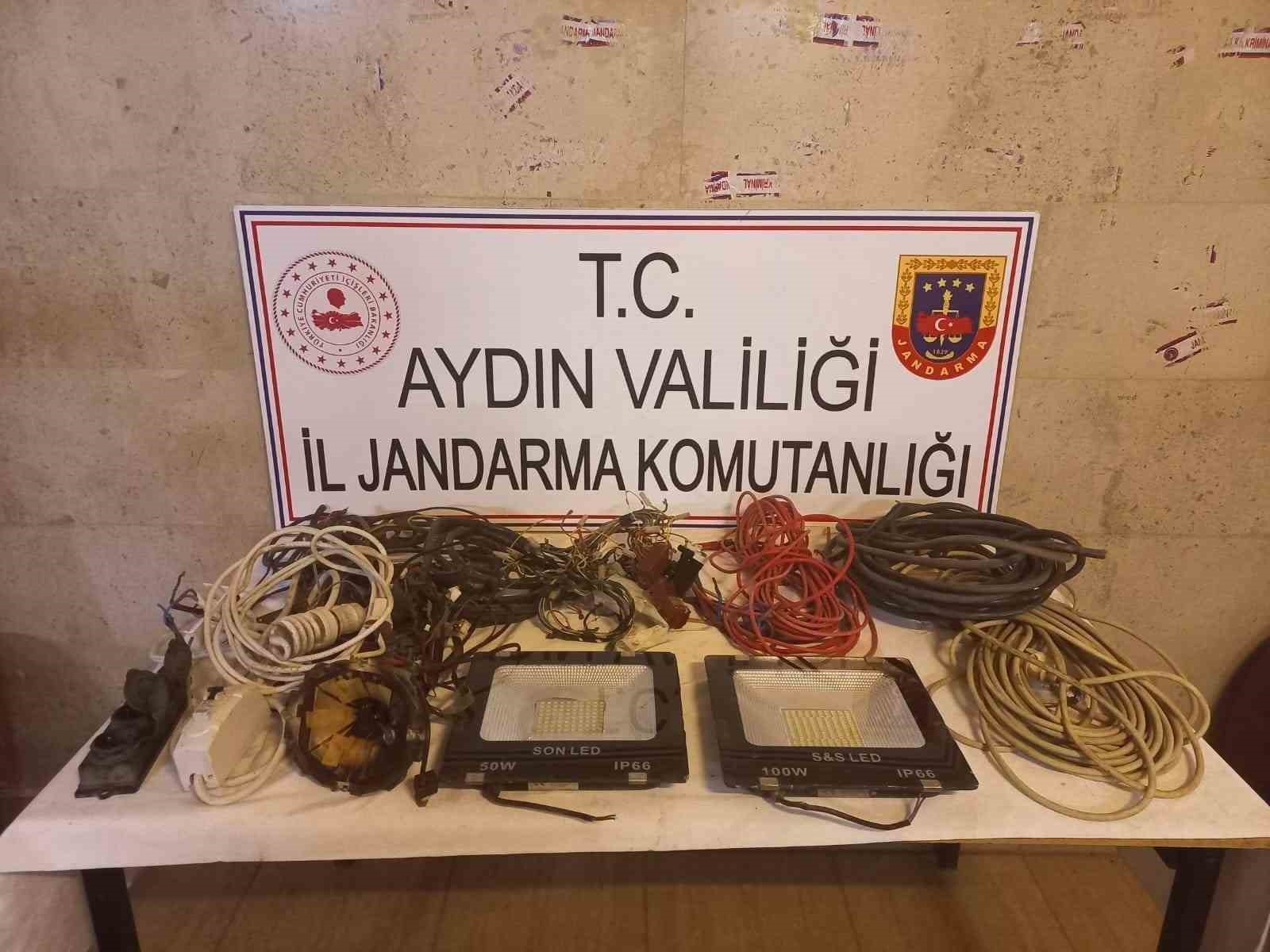 AYDIN'IN GERMENCİK İLÇESİNDE BİR HAYVAN ÇİFTLİĞİNDEN MEYDANA GELEN HIRSIZLIK OLAYI