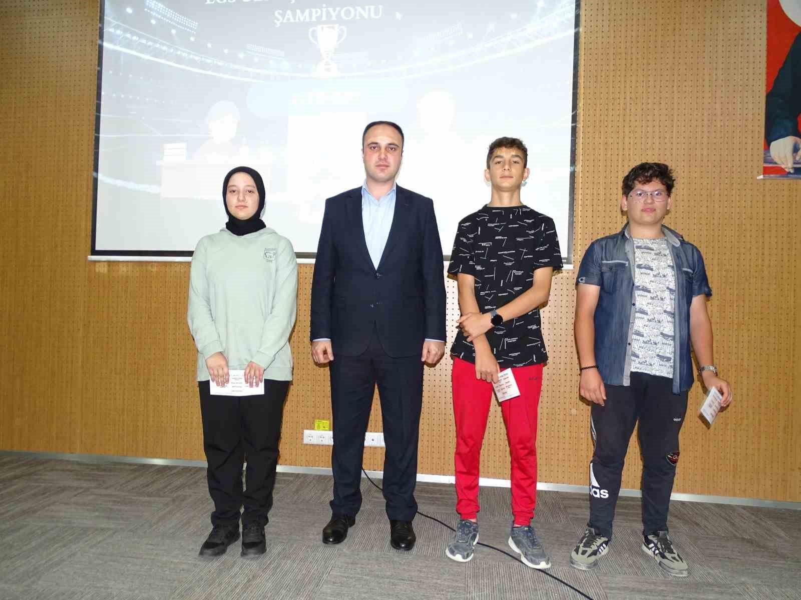 HİSARCIK LGS ŞAMPİYONLAR LİGİ VE LGS UEFA AVRUPA LİGİ ÖDÜL