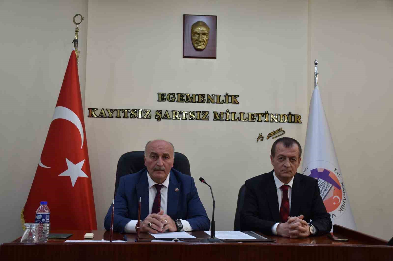 KARABÜK İL GENEL MECLİSİ HAZİRAN AYI TOPLANTILARININ SON OTURUMU İL