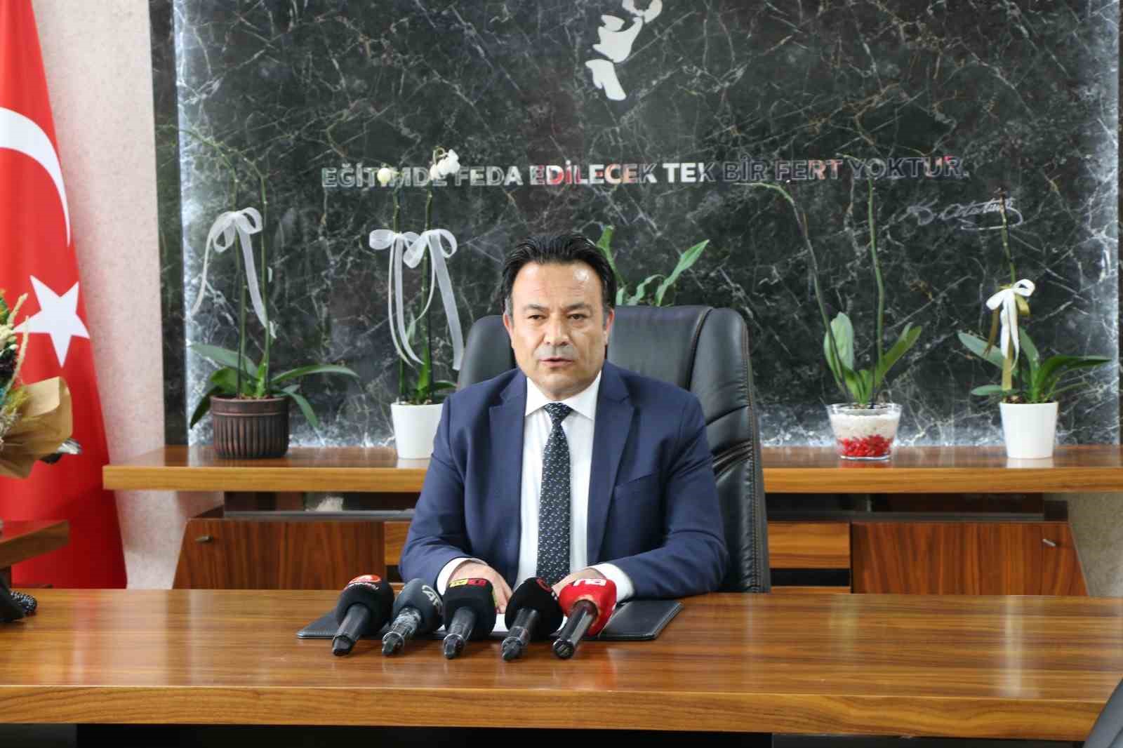 KAYSERİ İL MİLLİ EĞİTİM MÜDÜRÜ BAHAMMEDDİN KARAKÖSE, PAZAR GÜNÜ GERÇEKLEŞTİRİLECEK