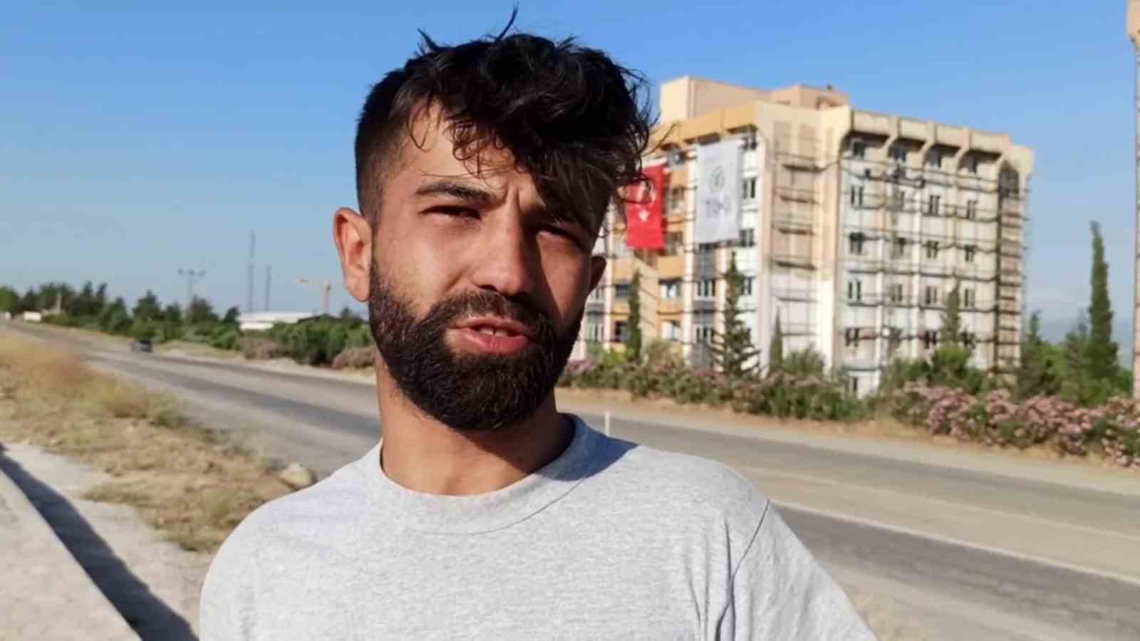 GAZİANTEP’İN İSLAHİYE İLÇESİNDE ARKADAN GELEN ARACIN SIKIŞTIRMASI SONUCU DENGESİNİ KAYBEDEN