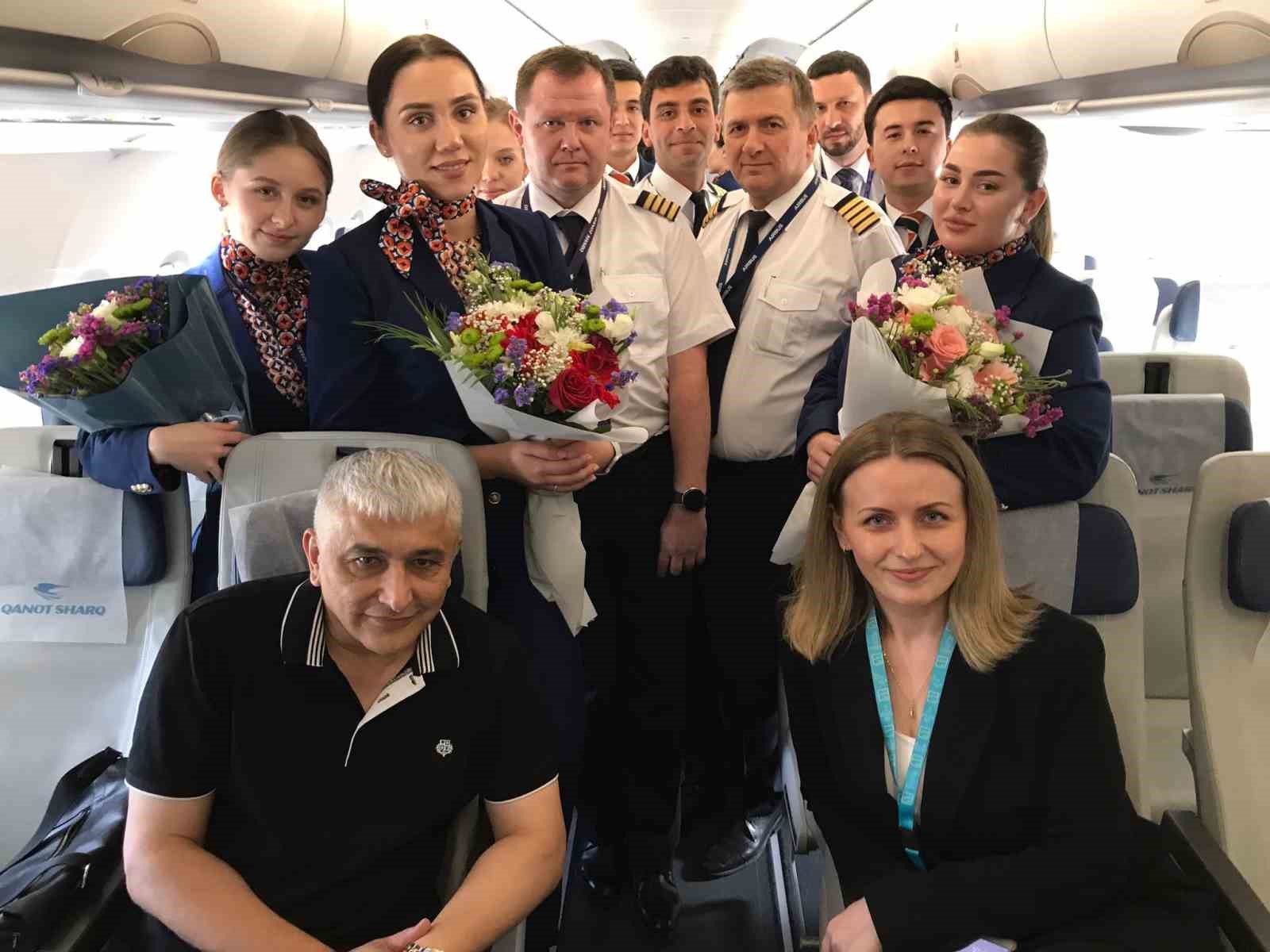 İstanbul Havalimanı’nın 90. havayolu şirketi Qanot Sharq oldu İSTANBUL HAVALİMANI’NIN 90. HAVAYOLU QANOT SHARQ OLDU