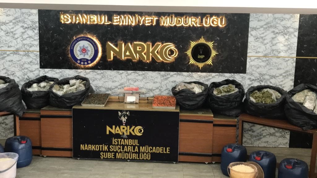BASKINLARDA 343 KİLO 938 GRAM UYUŞTURUCU, 34 BİN 200 ADET