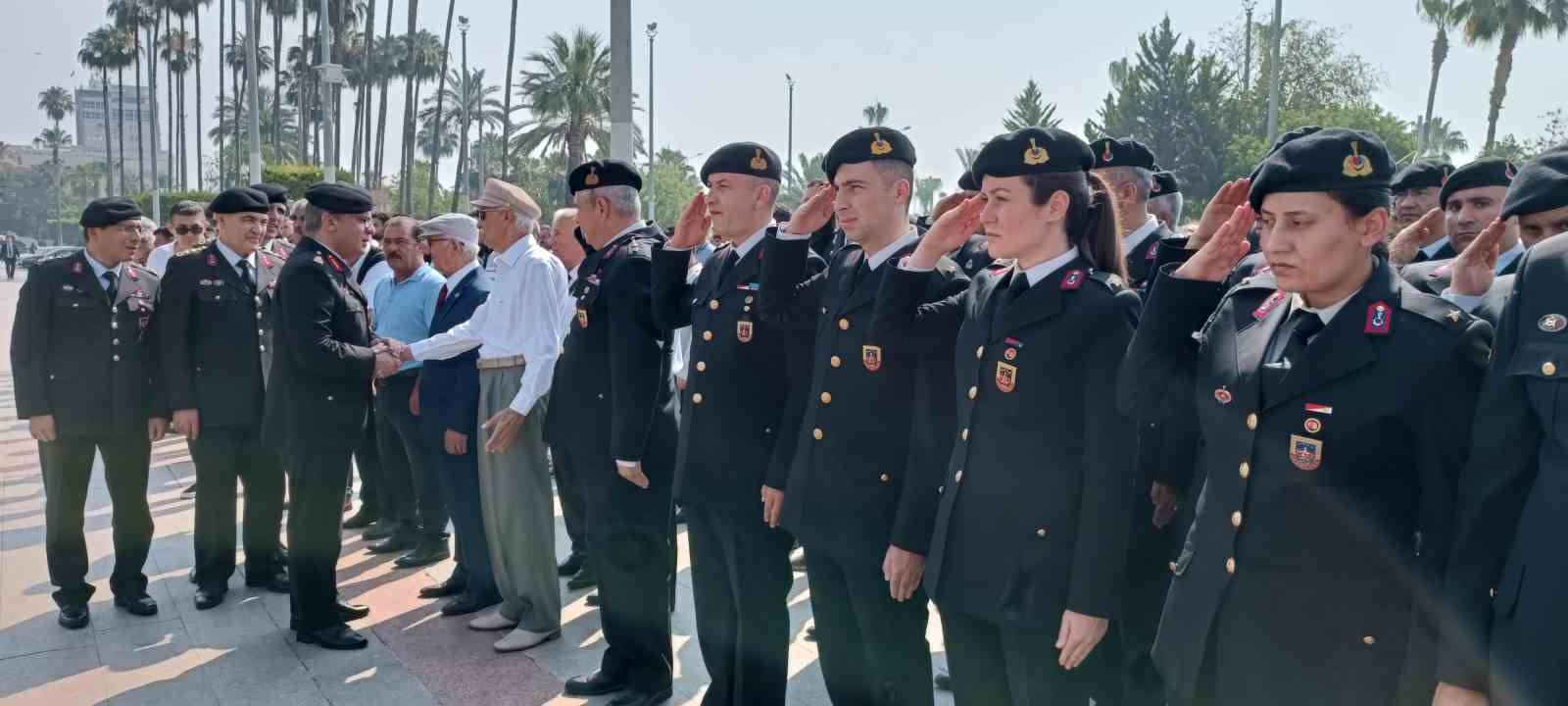 MERSİN'DE JANDARMA TEŞKİLATININ 184. KURULUŞ YILDÖNÜMÜ, DÜZENLENEN TÖRENLE KUTLANDI.