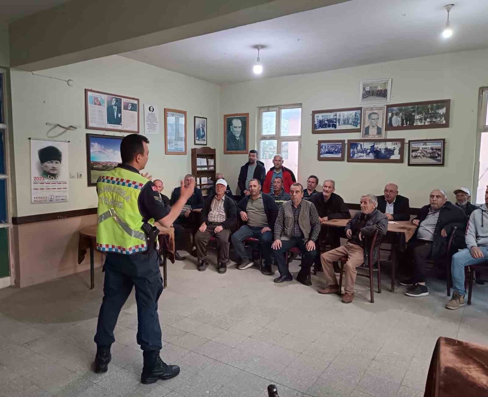 KIRKLARELİ JANDARMA KOMUTANLIĞI TRAFİK EKİPLERİ TARAFINDAN, İL GENELİNDEKİ BELDE VE