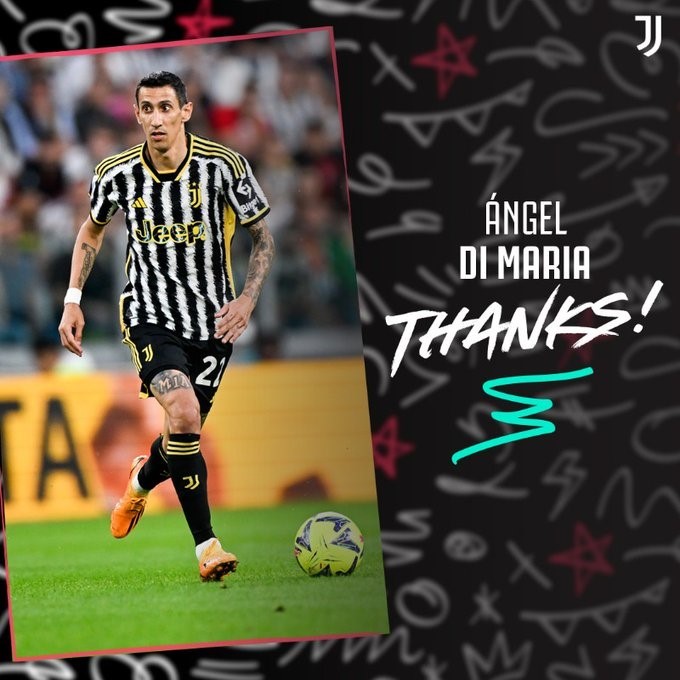 İTALYA SERİE A EKİBİ JUVENTUS, TAKIMDAN AYRILAN ARJANTİNLİ FUTBOLCU ANGEL