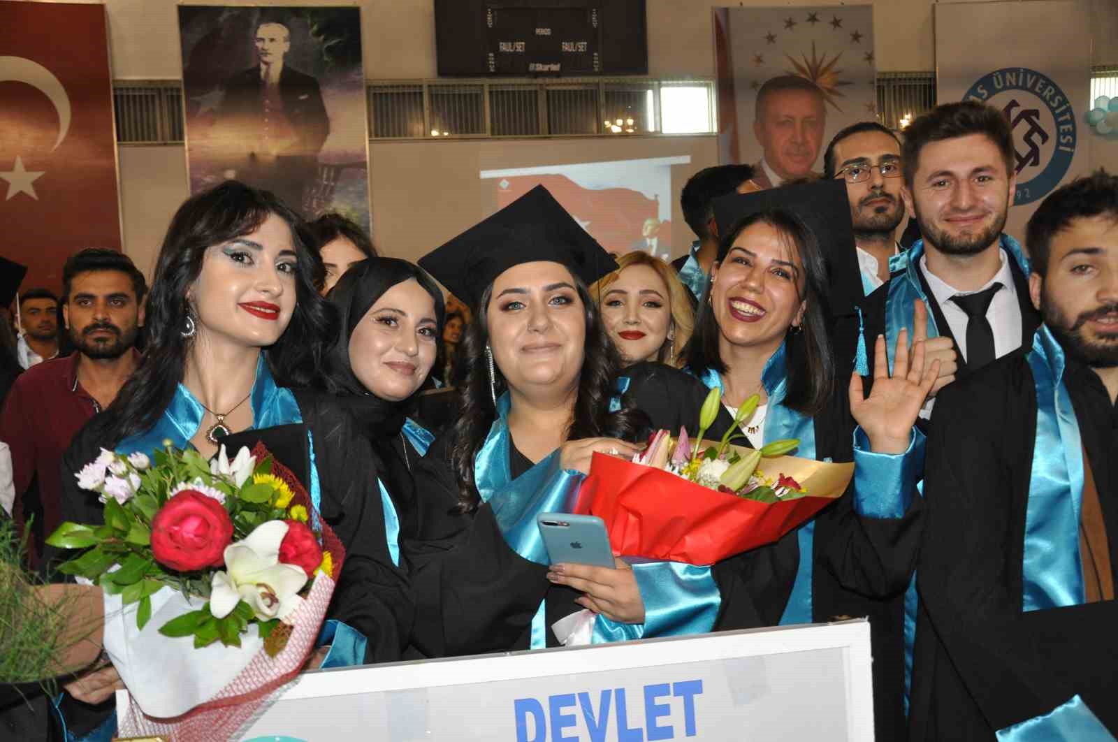KAFKAS ÜNİVERSİTESİ’NDE MEZUNİYET MEZUNİYET HEYECANI YAŞANDI(KARS-İHA)