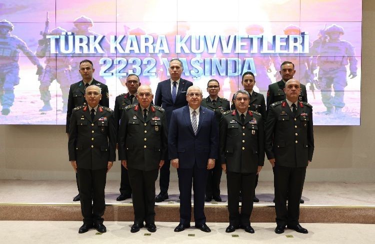 KARA KUVVETLERİ KOMUTANLIĞININ 2 BİN 232’NCİ KURULUŞ YIL DÖNÜMÜ DOLAYISIYLA