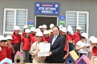 KARESİ ATIK GETİRME MERKEZİ ÖĞRENCİLERİ AĞIRLADI