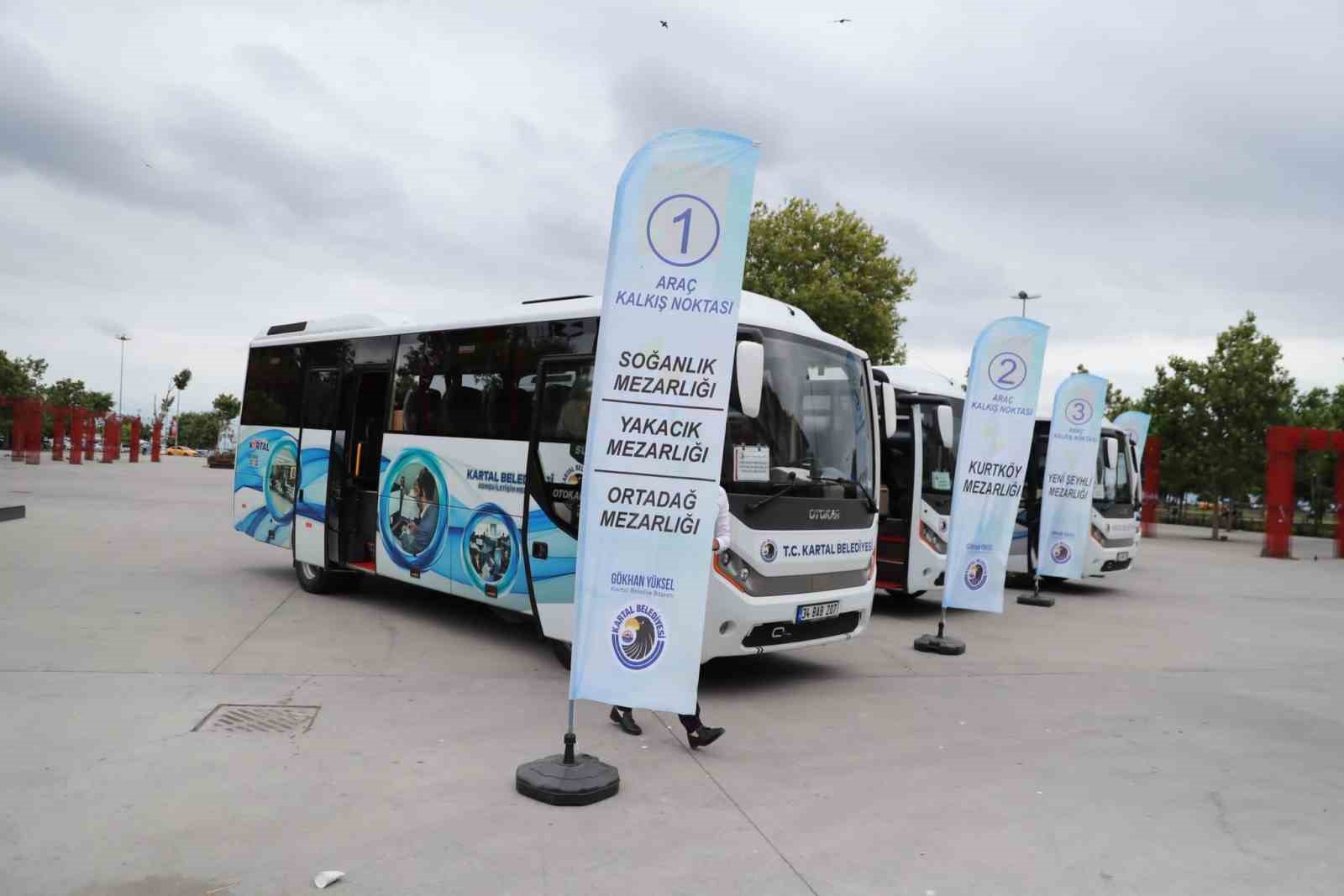 KARTAL BELEDİYESİ, VATANDAŞLARIN RAHAT VE HUZURLU BİR BAYRAM GEÇİREBİLMESİ İÇİN