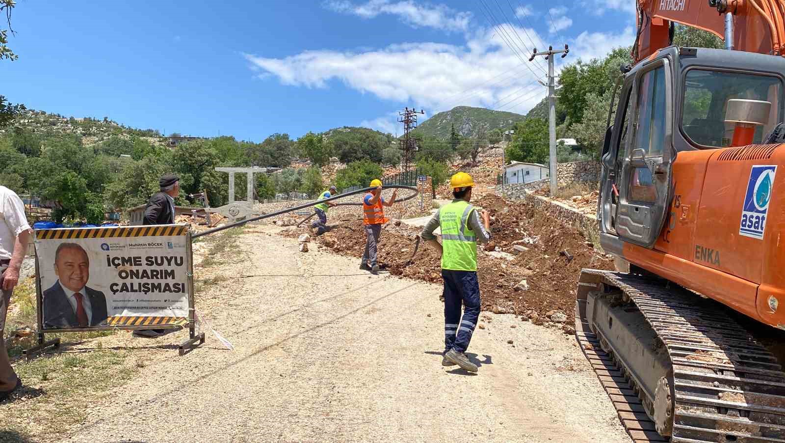ANTALYA BÜYÜKŞEHİR BELEDİYESİ ASAT GENEL MÜDÜRLÜĞÜ YAZ AYLARINDA ARTAN NÜFUSLA