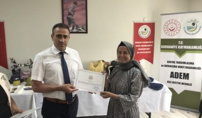 Burhaniye’de sertifika töreni gerçekleştirildi