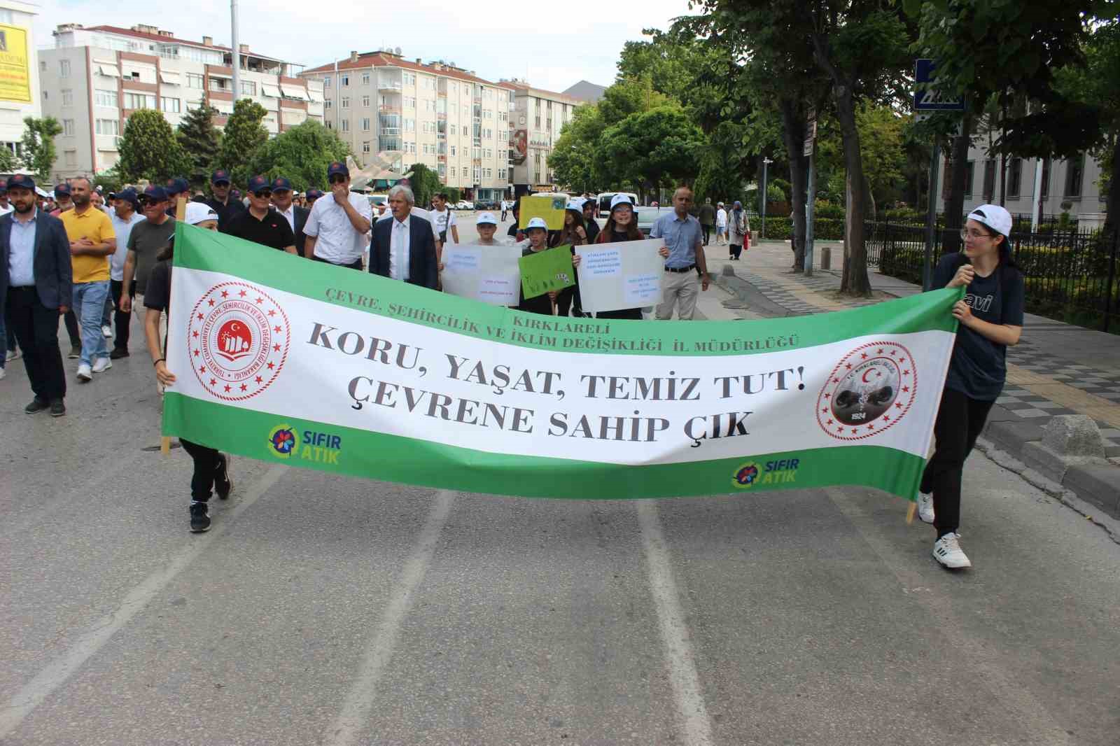 KIRKLARELİ ÇEVRE, ŞEHİRCİLİK VE İKLİM DEĞİŞİKLİĞİ İL MÜDÜRLÜĞÜNCE TÜRKİYE ÇEVRE