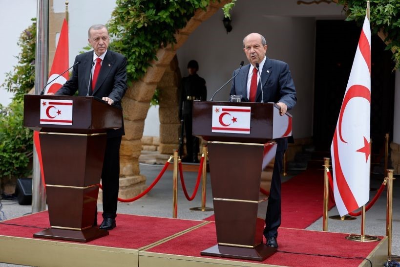 KKTC CUMHURBAŞKANI TATAR: “MAVİ VATAN EMİN ELLERLERDİR”