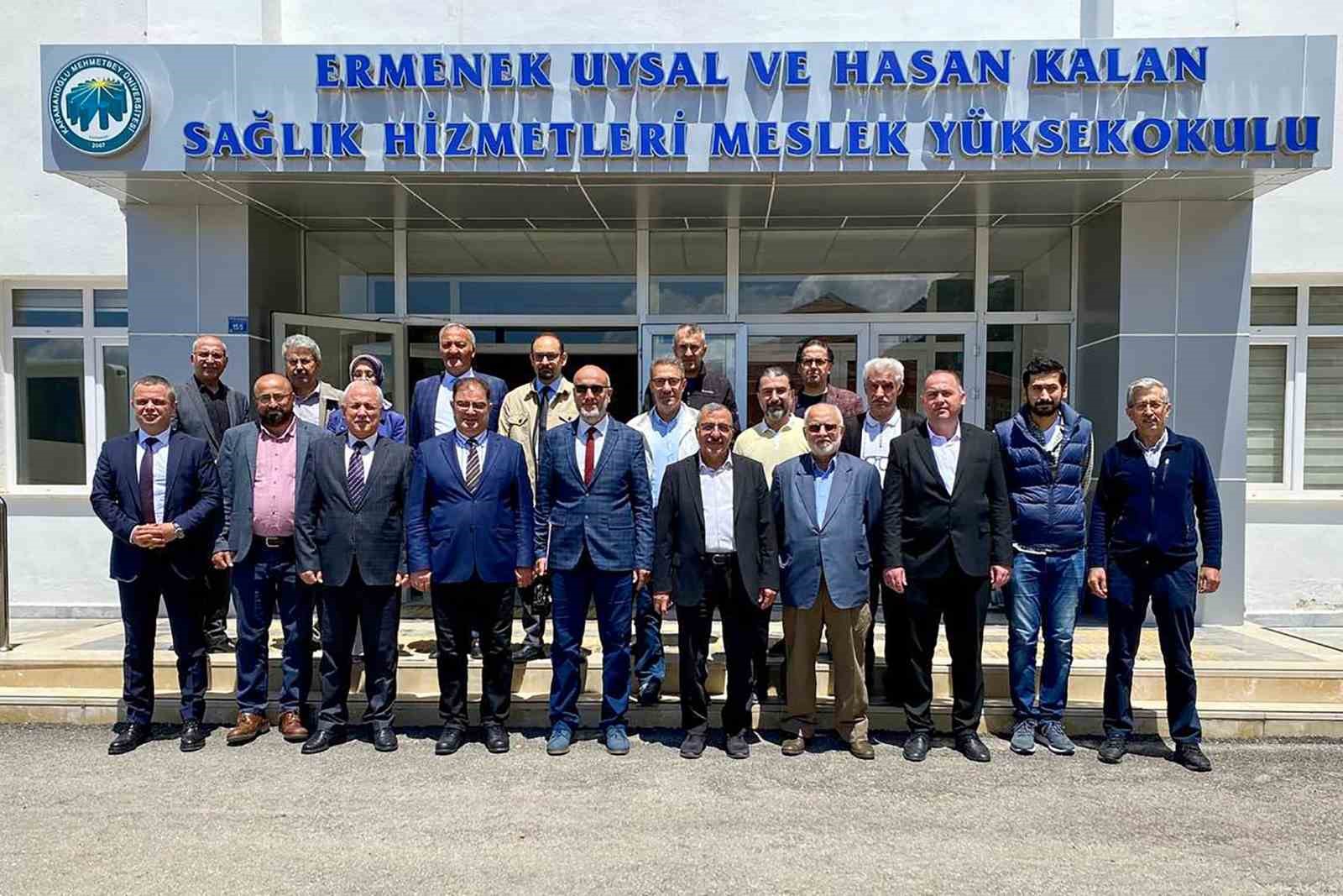 KARAMANOĞLU MEHMETBEY ÜNİVERSİTESİ (KMÜ) SENATO TOPLANTISI ERMENEK UYSAL VE HASAN