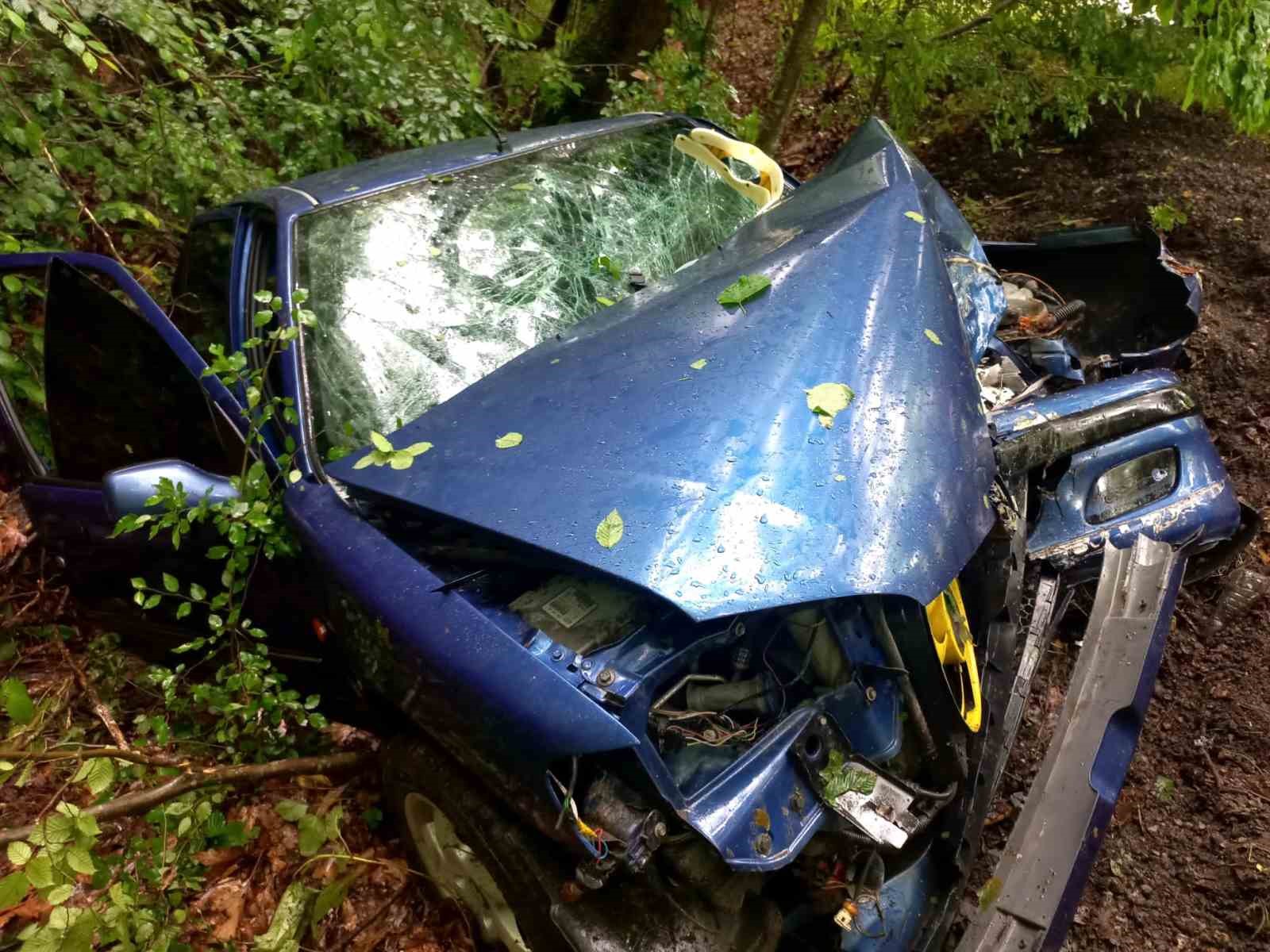 KARABÜK'TE MEYDANA GELEN TRAFİK KAZASINDA 3 KİŞİ YARALANDI.