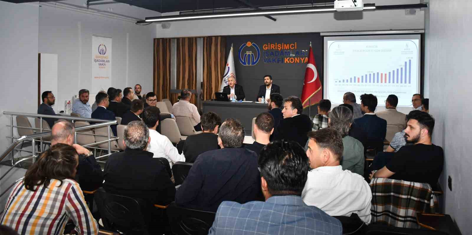 KSO BAŞKANI MUSTAFA BÜYÜKEĞEN GİRİŞİMCİ İŞ ADAMLARI VAKFI (GİV) KONYA