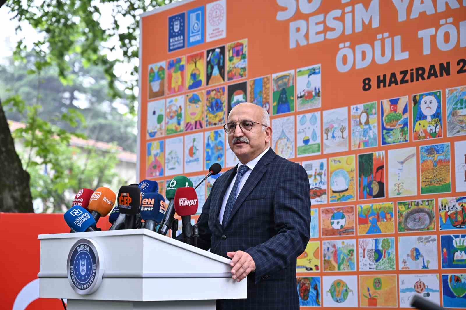 BURSA BÜYÜKŞEHİR BELEDİYESİ TARAFINDAN SUYUN ÖNEMİ VE TASARRUFU KONUSUNDA İLK