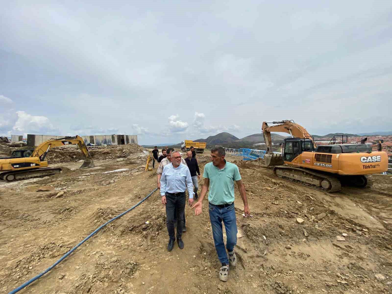 KULA’DA TOKİ TARAFINDAN İNŞA ÇALIŞMALARINA BAŞLANAN 633 KONUTLUK 3.ETAP TOKİ