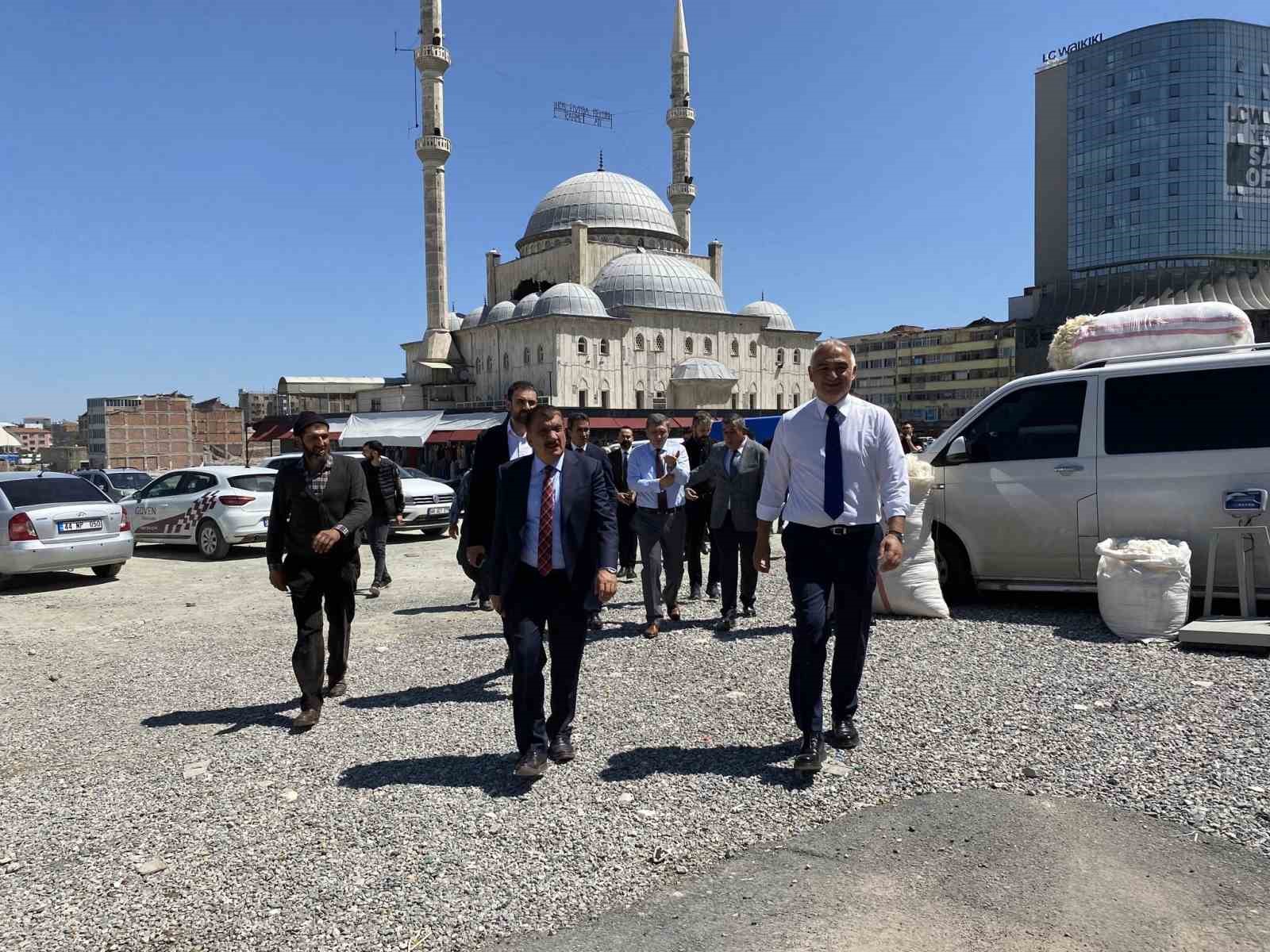 KÜLTÜR VE TURİZM BAKANI ERSOY, MALATYA’DA İNCELEMELERDE BULUNDU
