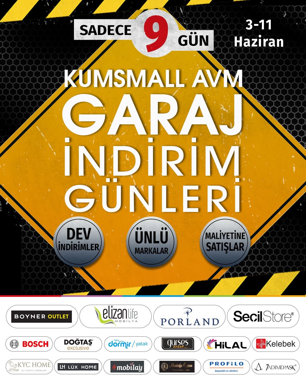 TÜRKİYE VE AVRUPA’NIN EN BÜYÜK KARMA AVM’Sİ OLAN KUMSMALL AVM’DE