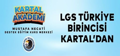 LGS TÜRKİYE BİRİNCİSİ KARTAL’DAN ÇIKTI