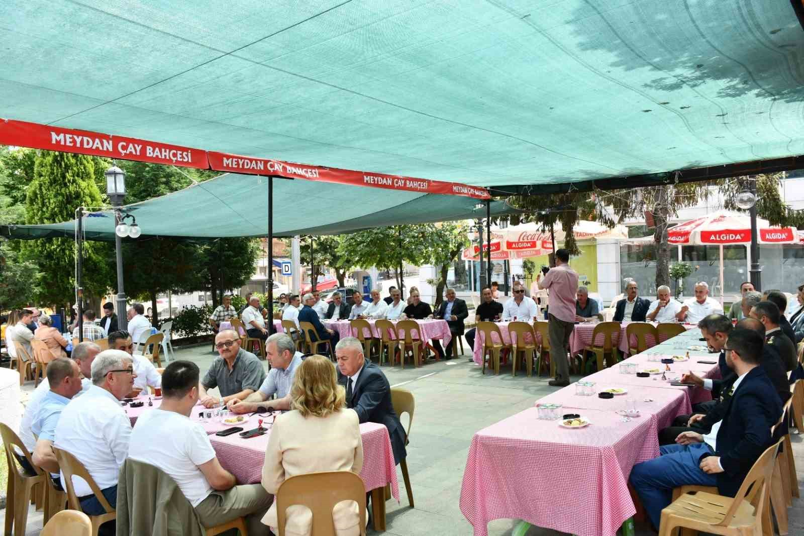 BAYRAMLAŞMA PROGRAMINA, TEKİRDAĞ VALİSİ AZİZ YILDIRIM, KAYMAKAMI KEREM SÜLEYMAN YÜKSEL,