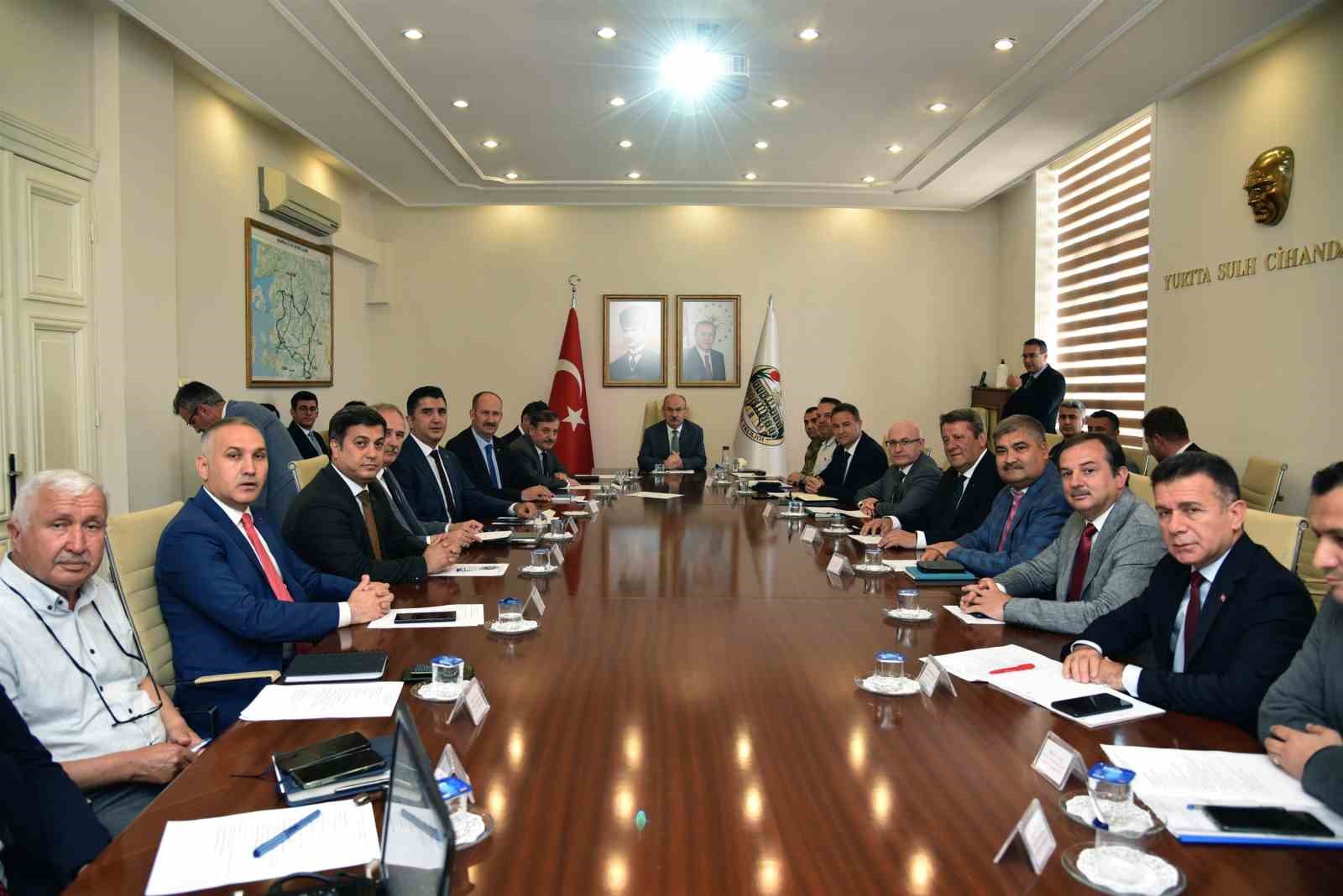 MANİSA’DA 15 TEMMUZ DEMOKRASİ VE MİLLİ BİRLİK GÜNÜ HAZIRLIK TOPLANTISI,