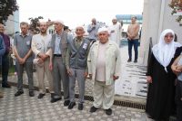 MANYAS’TA HACI ADAYLARI DUALAR EŞLİĞİNDE UĞURLANDILAR