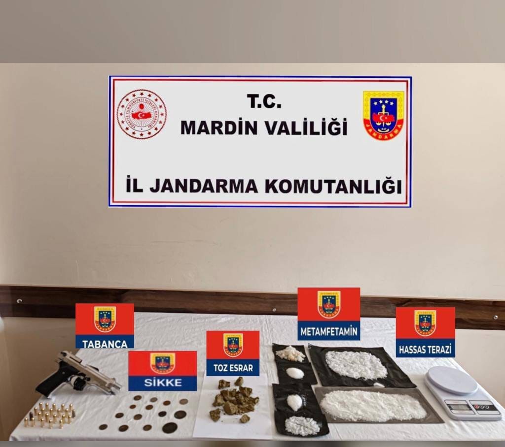 MARDİN'DE UYUŞTURUCU OPERASYONU: 1 GÖZALTI