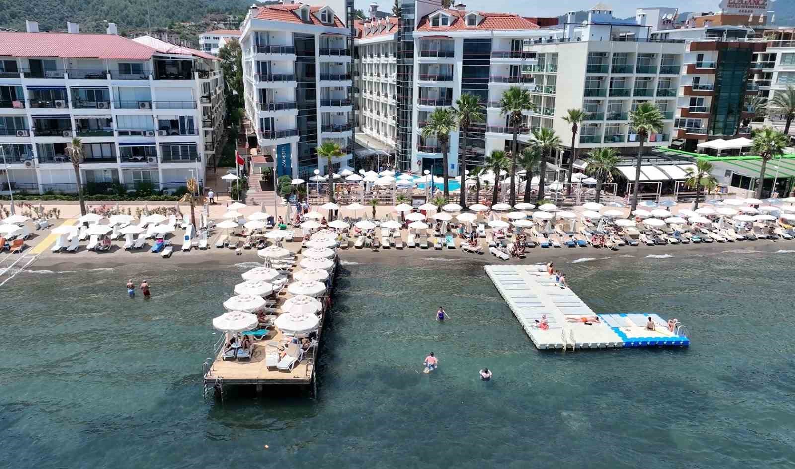 MARMARİS’TE TURİZM SEZONUNDA HAREKETLİLİK BAŞLADI