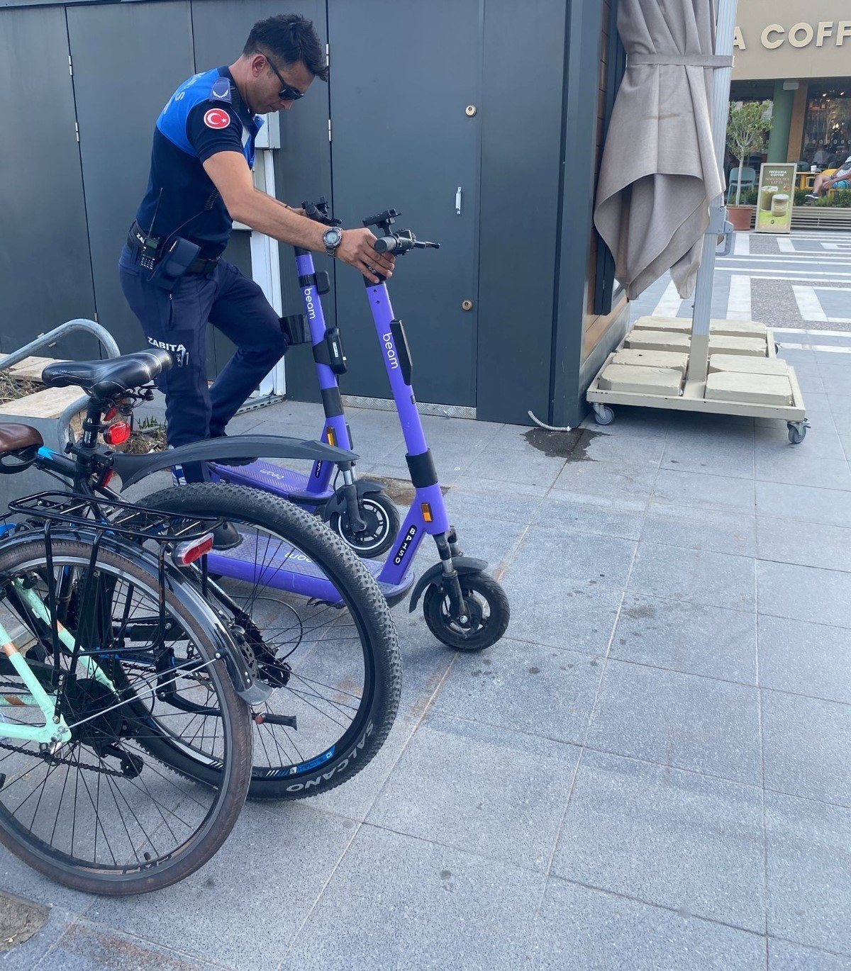 MARMARİS’TE ZABITADAN SCOOTER MESAİSİ