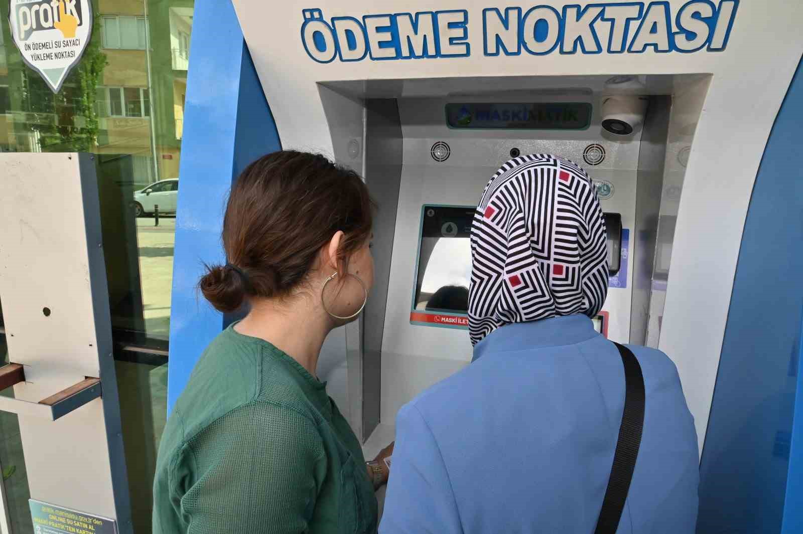 MASKİ MATİK İLE İŞLEM ÜCRETİ 3 TL’YE DÜŞÜRÜLDÜ