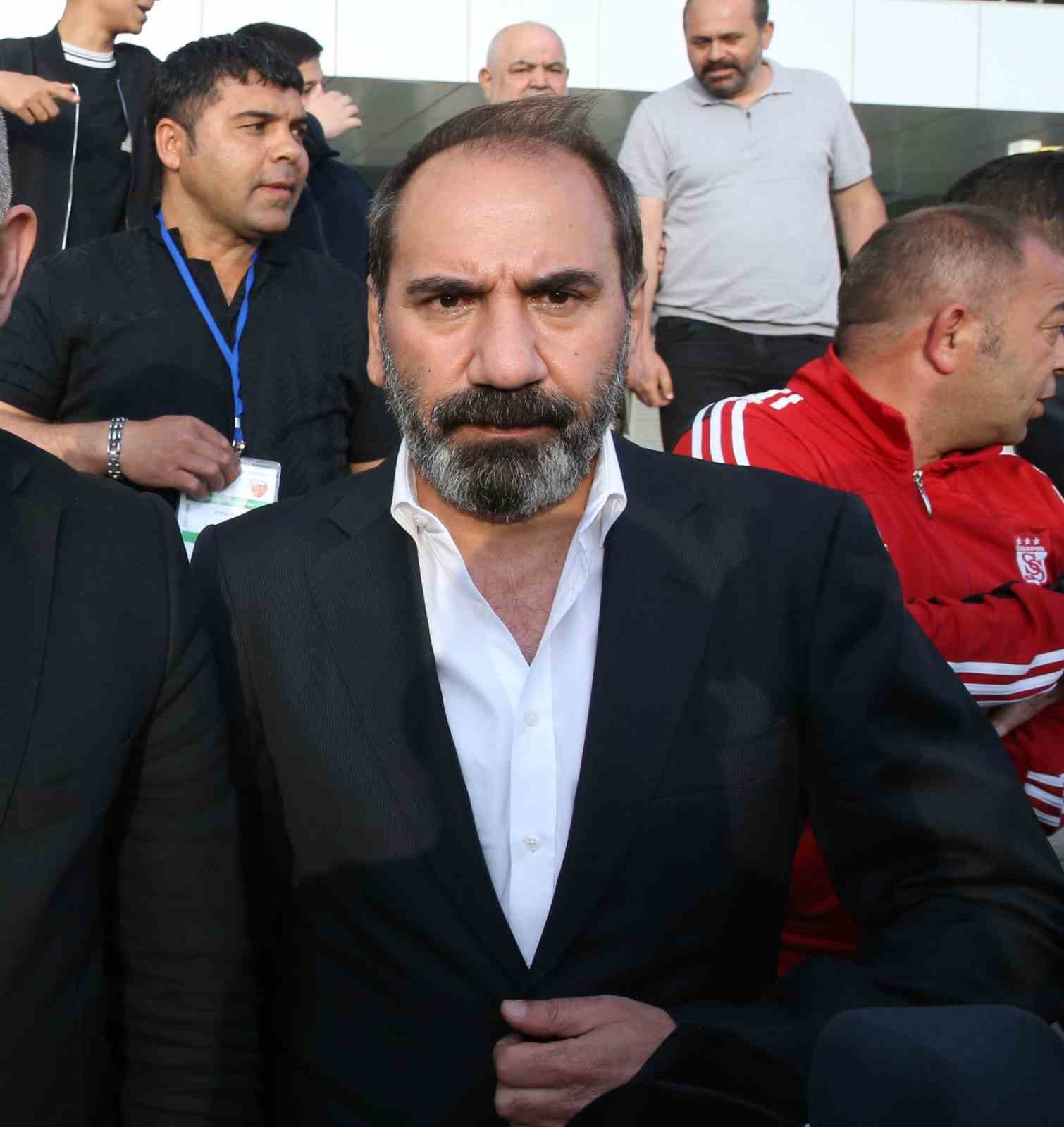 DG SİVASSPOR KULÜBÜ BAŞKANI MECNUN OTYAKMAZ, KAYSERİSPOR MAÇININ ARDINDAN, SİVASSPOR