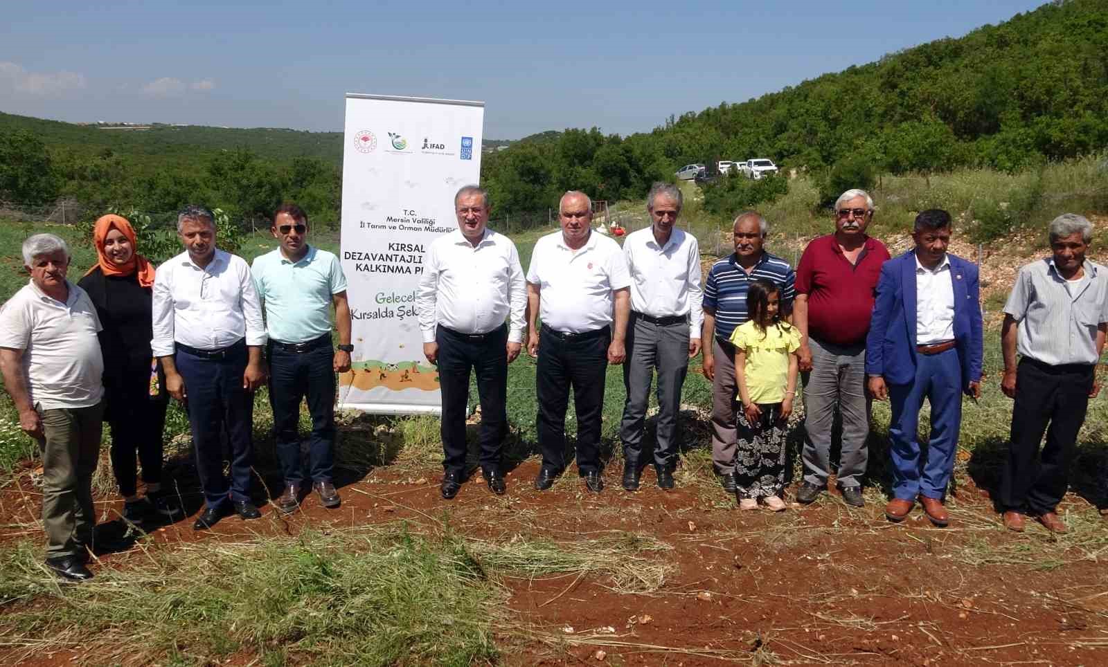 MERSİN'İN ERDEMLİ İLÇESİNDE, TARIM VE ORMAN BAKANLIĞI "KIRSAL DEZAVANTAJLI ALANLAR