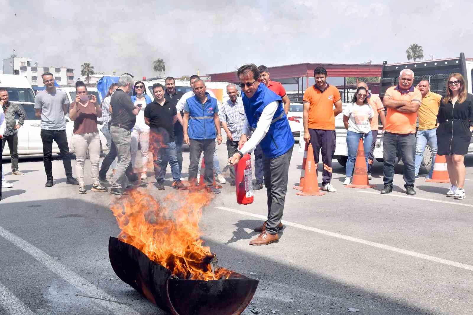 MERSİN BÜYÜKŞEHİR BELEDİYESİ İTFAİYE DAİRE BAŞKANLIĞI TARAFINDAN, ÇEVRE KORUMA VE