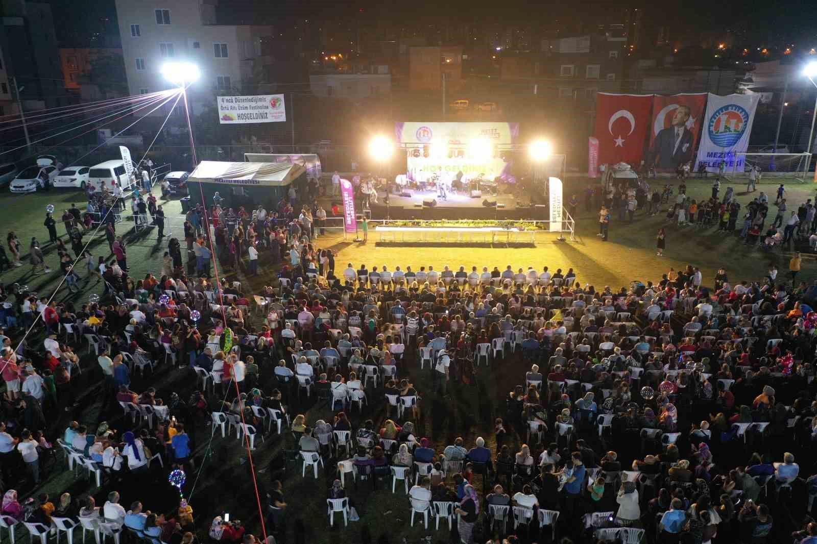 MEZİTLİ BELEDİYESİ TARAFINDAN BU YIL DÖRDÜNCÜSÜ YAPILAN ÖRTÜ ALTI ÜZÜM