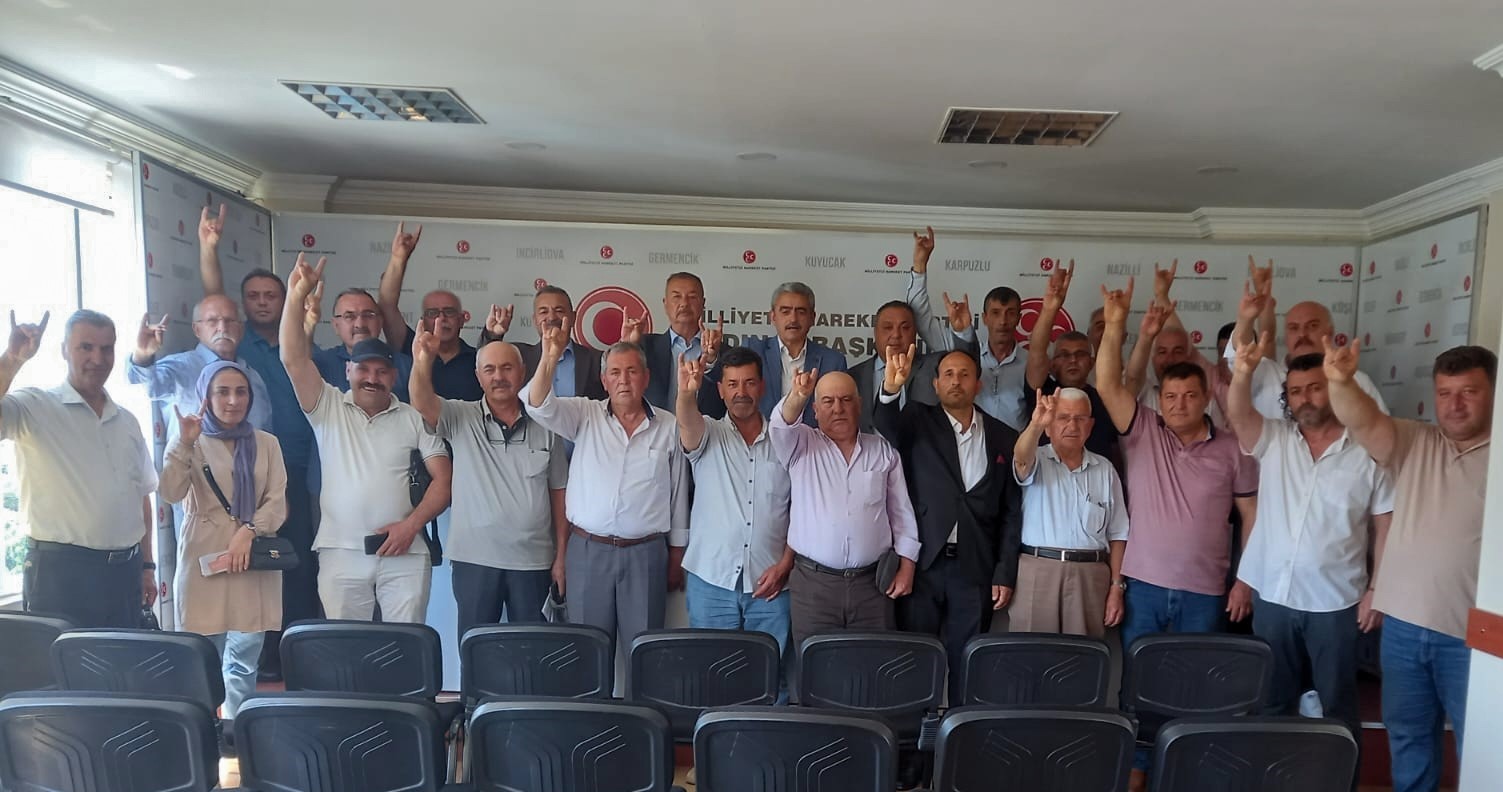 MİLLİYETÇİ HAREKET PARTİSİ (MHP) AYDIN İL BAŞKANLIĞI’NDA ÖNCEKİ GÜN GERÇEKLEŞTİRİLECEK