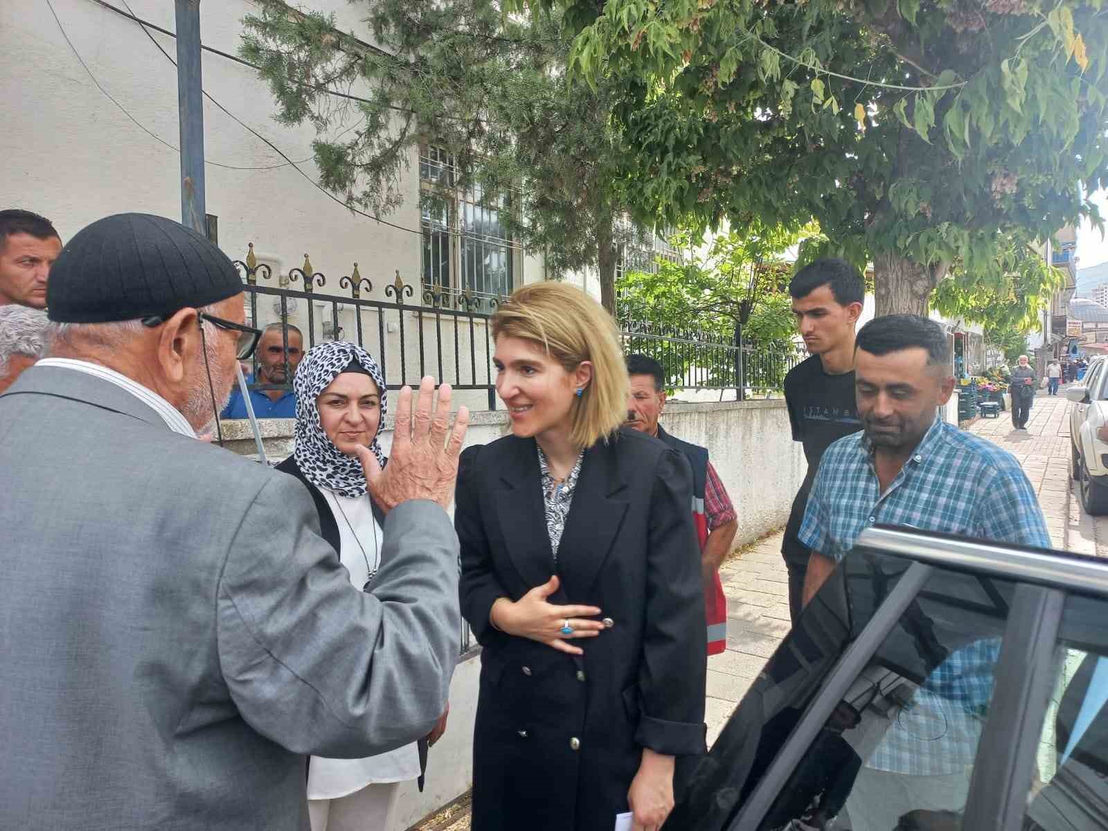 AK PARTİ MALATYA MİLLETVEKİLİ İNANÇ SİRAÇ KARA ÖLMEZTOPRAK, AKÇADAĞ KAYMAKAMI