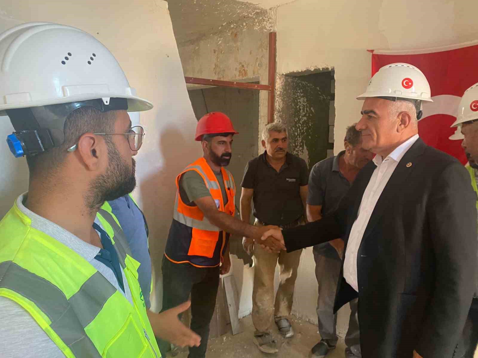 YEMİN TÖRENİN ARDINDAN ADIYAMAN’A DÖNEN VE BİR DİZİ ZİYARET VE