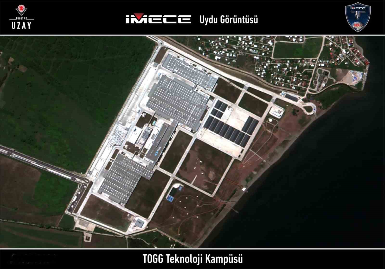 MİLLİ GÖZLEM UYDUSU İMECE’DEN İLK GÖRÜNTÜ GELDİ
