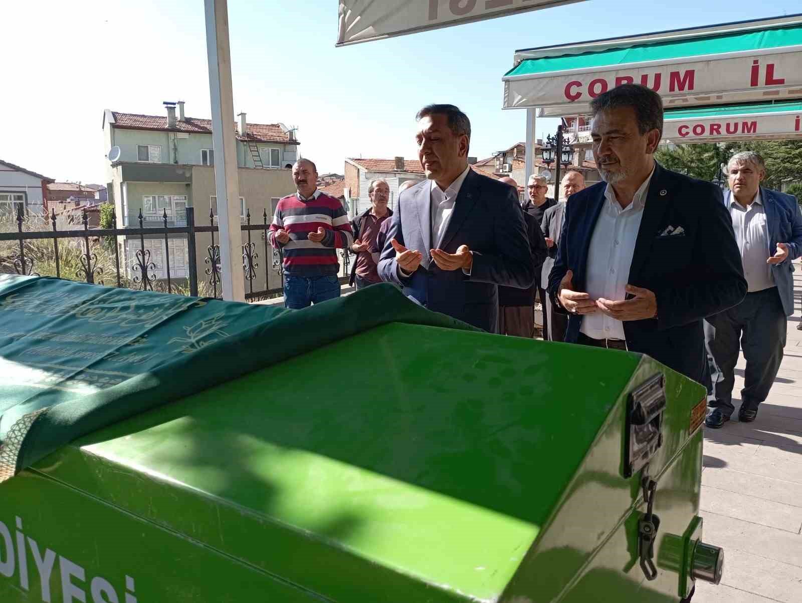 HACI NUMAN ÇALMUK’UN CENAZESİ İKİNDİ NAMAZINA MÜTEAKİP SUNGURLU ULU CAMİDE