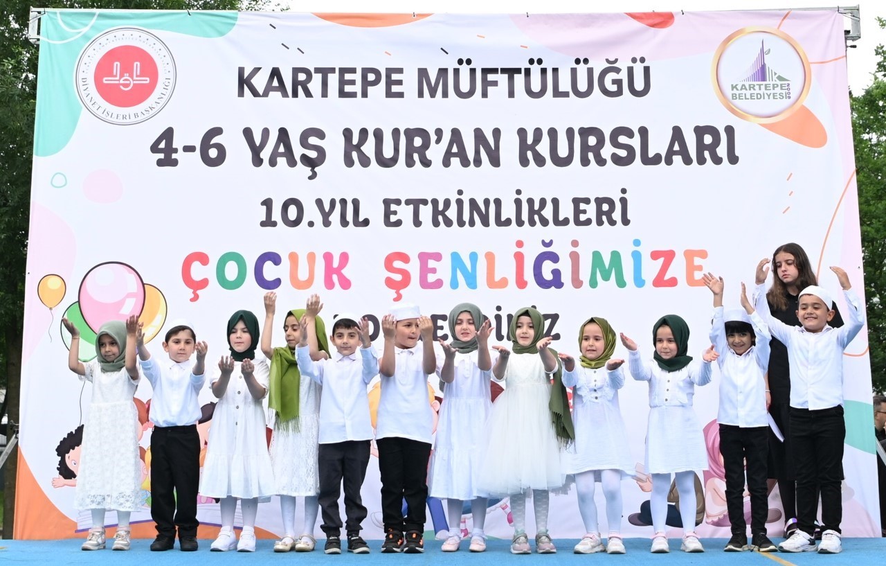 KARTEPE İLÇE MÜFTÜLÜĞÜ TARAFINDAN DÜZENLENEN 4-6 YAŞ KUR'AN KURSU 2022-2023