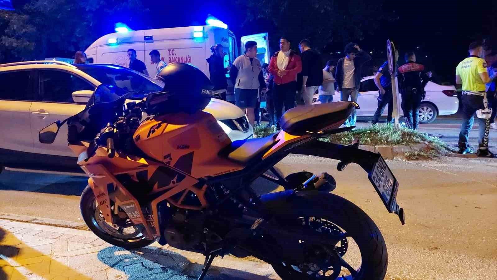 MOTOSİKLETLİ SÜRÜCÜNÜN ZOR ANLARI