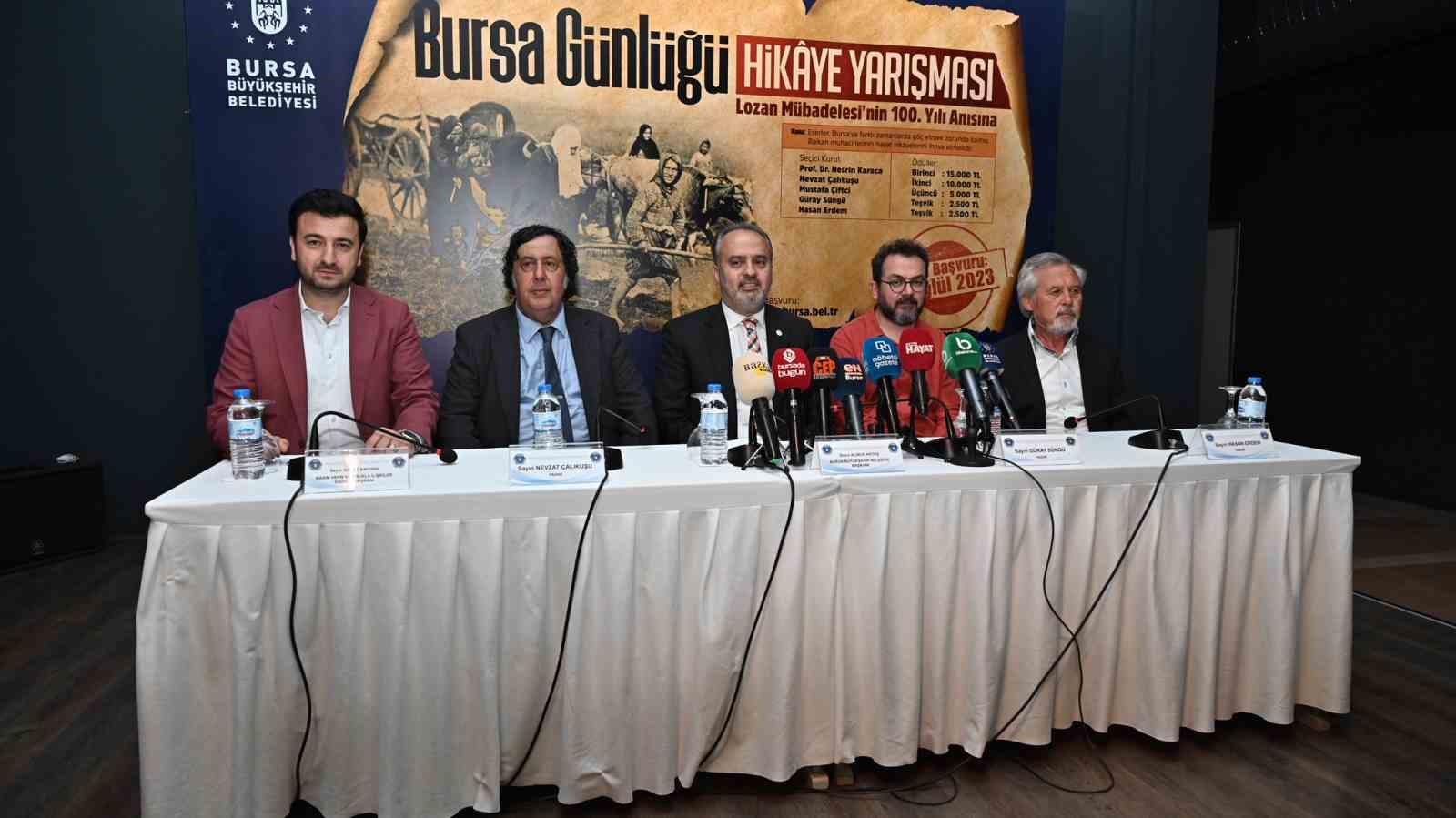 BURSA BÜYÜKŞEHİR BELEDİYESİ TARAFINDAN LOZAN MÜBADELESİ’NİN 100. YILI ANISI’NA ‘BURSA